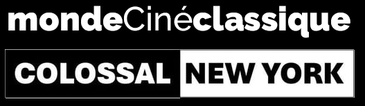 Monde Ciné Classique and Colossal New York publisher logos
