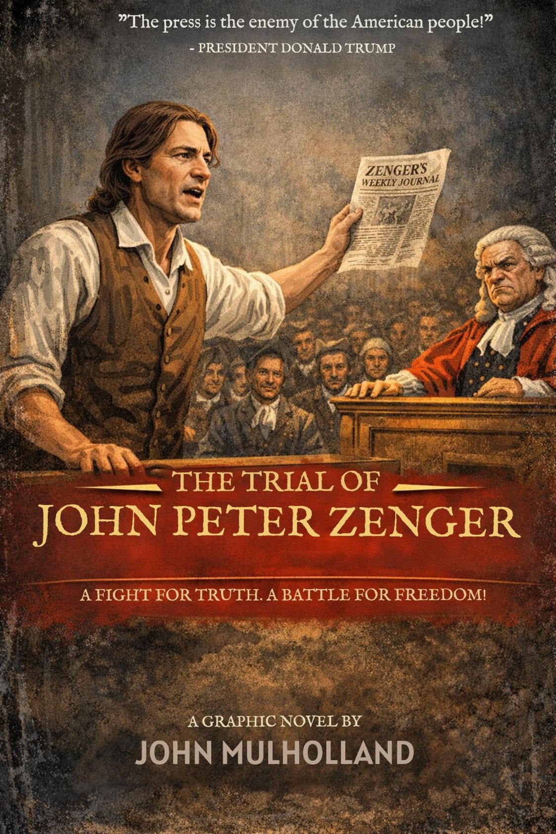 The Trial of John Peter Zenger cover