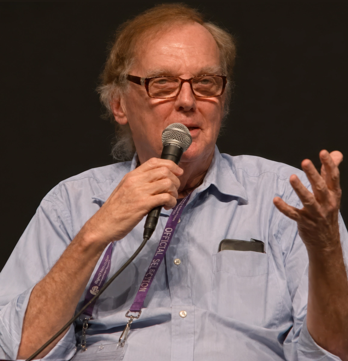 John Mulholland speaks at the Sedona Film Festival