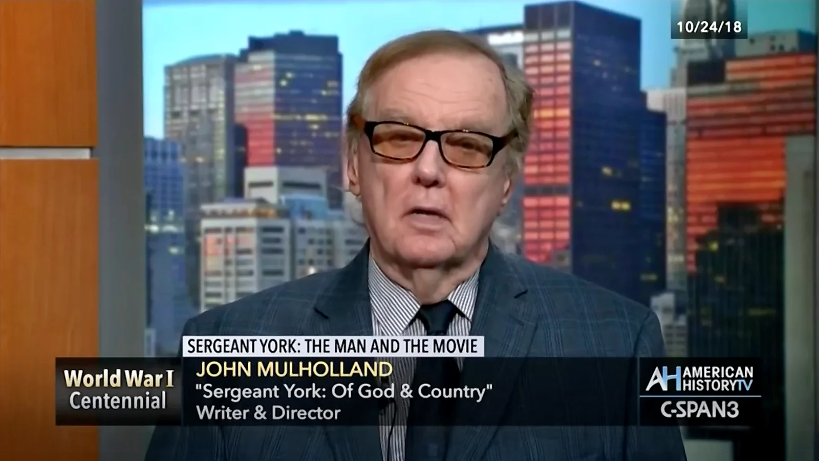 John Mulholland appearing on C-SPAN American History TV